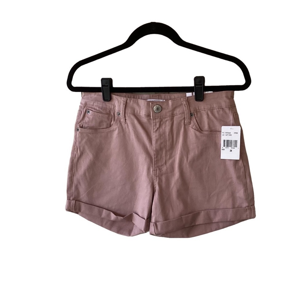 NEW STS Blue Molly 10” High Rise Shorts Dusty Rose Stitch Fix 28 Cotton/Spandex